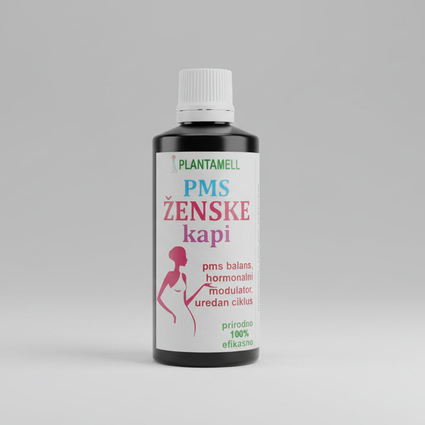 PMS Ženske Kapi – prirodna podrška urednom ciklusu i hormonalnoj stabilnosti