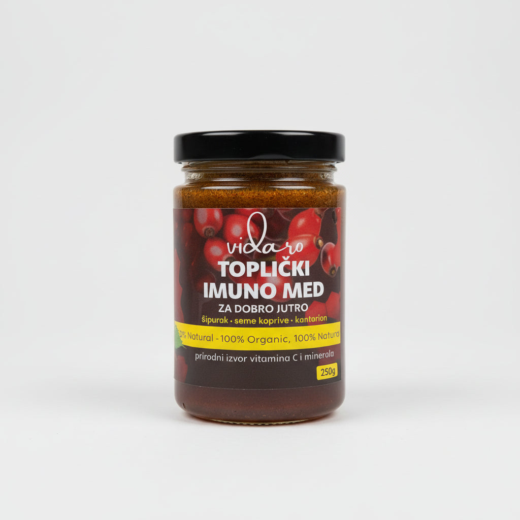 VIDARO Toplički Imuno Med - Med za Dobro Jutro