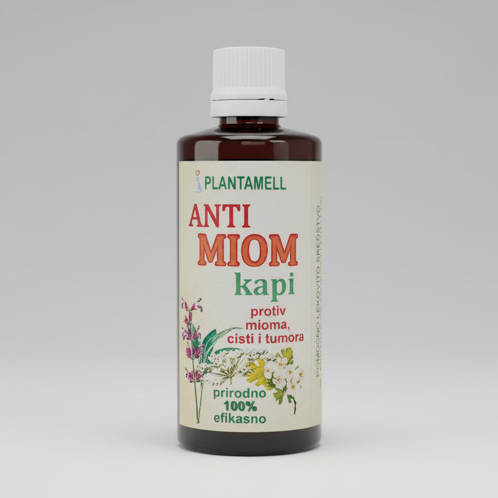 Anti Miom Kapi – Prirodna podrška ženama sa miomima, cistama i hormonskim disbalansom