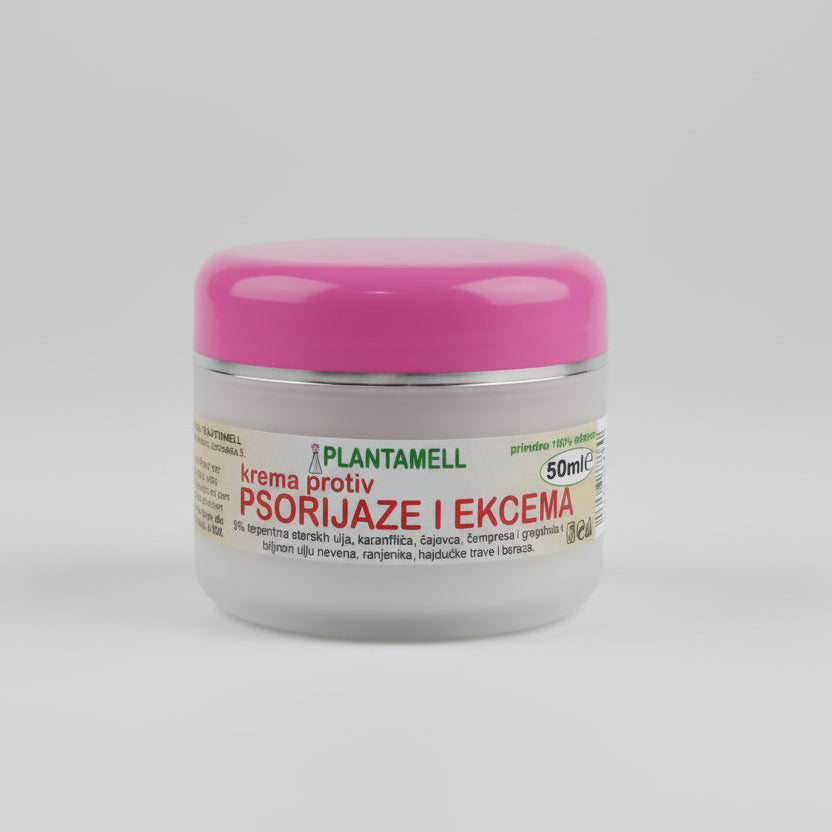 Krema Protiv Psorijaze i Ekcema – Prirodna Nega za Smirivanje Upaljene Kože