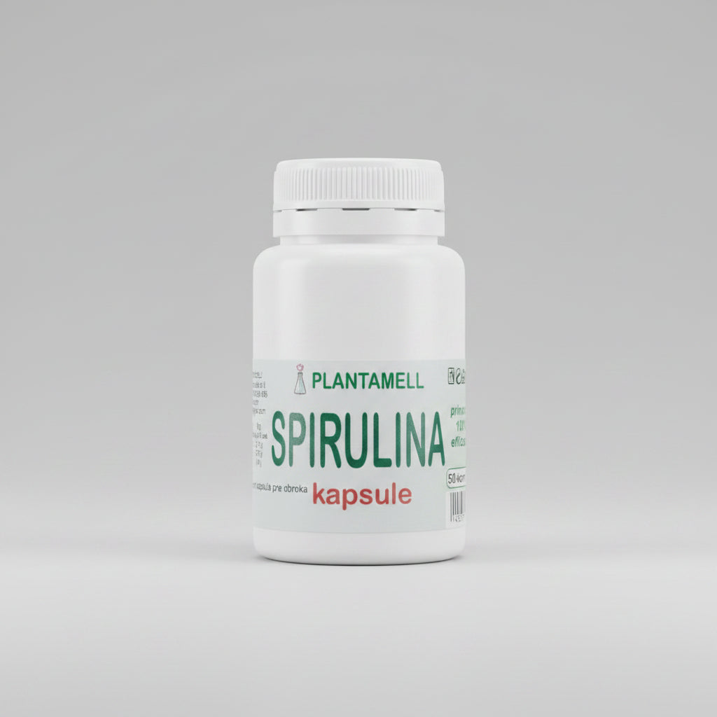 Spirulina Kapsule – Prirodna Podrška Energiji, Detoksikaciji i Imunitetu